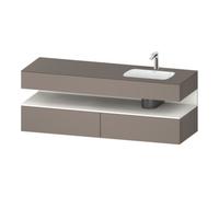Duravit Duravit Ensemble meuble lavabo encastré Qatego 160x50x60cm, Kon-WTU, B, B r, blanc m/ba ma Quantité:1