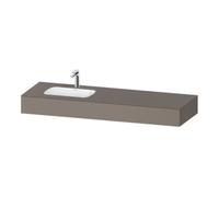 Duravit Duravit Ensemble meuble lavabo encastré Qatego 160x55x17cm, avec K, 1 AS, avec Ü, B l, ba ma Quantité:1