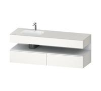 Duravit Duravit Ensemble meuble vasque encastrable Qatego 160x50x60 cm, Kon-WTU, blanc mat Quantité:1