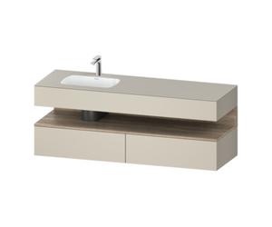 Duravit Duravit Ensemble meuble vasque encastrable Qatego 160x50x60cm, Kon-WTU, B, B l, E Ma/t m Quantité:1