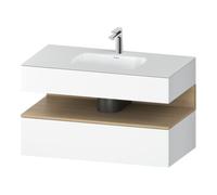 Duravit Duravit Ensemble meuble vasque encastré Qatego 100x55x60cm, E na/we m, Kon-WTU, B Quantité:1