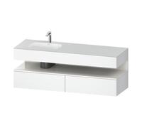 Duravit Duravit Ensemble meuble vasque encastré Qatego 160x50x60 cm, Kon-WTU, B, B l, blanc brillant/blanc mat Quantité:1