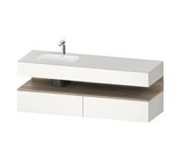Duravit Duravit Ensemble meuble vasque encastré Qatego 160x50x60 cm, Kon-WTU, blanc mat Quantité:1