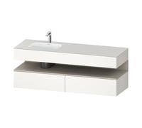 Duravit Duravit Ensemble meuble vasque encastré Qatego 160x50x60 cm, Kon-WTU, L b, P m/bl mat Quantité:1