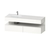 Duravit Duravit Ensemble meuble vasque encastré Qatego 160x50x60cm, Kon-WTU, B, B g, blanc brillant Quantité:1