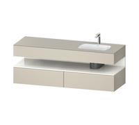 Duravit Duravit Ensemble meuble vasque encastré Qatego 160x50x60cm, Kon-WTU, B, B r, w g/tau m Quantité:1
