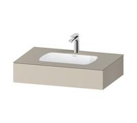 Duravit Duravit Ensemble meuble vasque encastré Qatego 80x55x17cm, T m, m Kons, 1 découpe, m ÜL Quantité:1