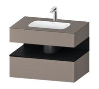 Duravit Duravit Ensemble meuble vasque encastré Qatego 80x55x60cm, E sw/Bas m, Kon-WTU, B Quantité:1
