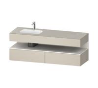 Duravit Duravit Ensemble meuble vasque encastrée Qatego 160x50x60 cm, Kon-WTU, B, B l, w m/ta m Quantité:1
