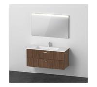 Duravit ME by Starck Vasque avec meuble XBase et miroir, XB0073021210000,