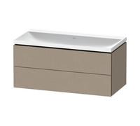Duravit Duravit Ensemble Meubles L-Cube 100x48x48 cm, sans robinet, chêne, 2 tiroirs Quantité:1