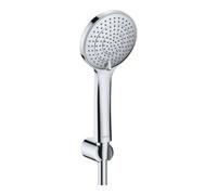 Duravit Duravit Ensemble porte-douche MinusFlow avec douchette à main, tuyau, plastique, chromé Quantité:1