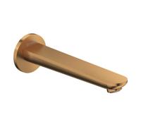 Duravit Duravit Entrée de baignoire Wave Saillie 202 mm, bronze brossé Quantité:1