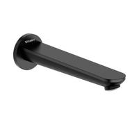 Duravit Duravit Entrée de baignoire Wave, saillie 202 mm, noir mat Quantité:1
