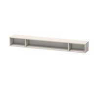 Duravit Duravit Étagère L-Cube 100x14 cm, taupe mat, 3 compartiments, horizontale Quantité:1