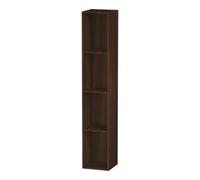 Duravit Duravit Étagère L-Cube 18x18x100 cm, 4 compartiments, vert, noyer huilé Quantité:1