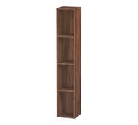 Duravit Duravit Étagère L-Cube 18x18x100 cm, 4 compartiments, vert, noyer naturel Quantité:1