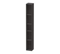Duravit Duravit Étagère L-Cube 18x18x140 cm, 5 compartiments, vert, mat graphite Quantité:1