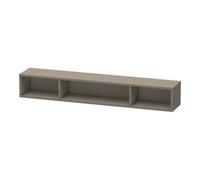 Duravit Duravit Étagère L-Cube 80x14 cm, flanc gris mat s-m, 3 compartiments, horizontale Quantité:1