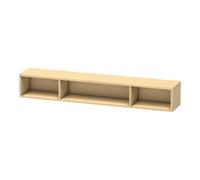 Duravit Duravit Étagère L-Cube 80x14 cm, méd. chêne, 3 compartiments, horizontale Quantité:1