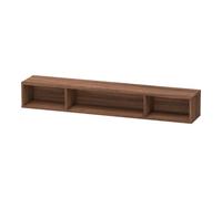 Duravit Duravit Étagère L-Cube 80x14 cm, noyer foncé, 3 compartiments, horizontale Quantité:1