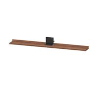 Duravit Duravit Étagère miroir Sivida 105x65x3,6 cm, noyer naturel, montée, noir Quantité:1