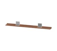 Duravit Duravit Étagère miroir Sivida 125x65x3,6 mm, noyer naturel, montée, chrome Quantité:1