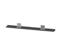 Duravit Duravit Étagère miroir Sivida 125x65x3,6mm, gris mat, montée, chrome Quantité:1