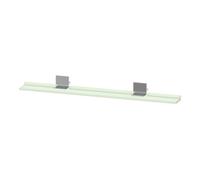 Duravit Duravit Étagère miroir Sivida 125x65x3,6mm, vert mat, montée, chrome Quantité:1