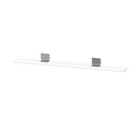 Duravit Duravit Étagère miroir Sivida 133x65x3,6 mm, blanc mat, montée, chrome Quantité:1