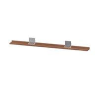 Duravit Duravit Étagère Miroir Sivida 133x65x3,6 mm, noyer naturel, montée, chrome Quantité:1