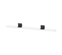 Duravit Duravit Étagère miroir Sivida 133x65x3,6mm, blanc hgl, montage, noir Quantité:1