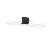 Tablette Duravit Sivida, support noir diamant mat, 600x115x35mm, SV74310BD220000, Couleur: Blanc brillant