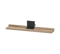 Tablette Duravit Sivida, support noir diamant mat, 600x115x35mm, SV74310BD550000, Couleur: ChÃªne marbrÃ©