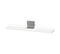 Duravit Duravit Étagère Miroir Sivida 65x65x3,6cm, blanc brillant, monté, chrome Quantité:1