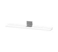 Duravit Duravit Étagère miroir Sivida 85x65x3,6 cm, blanc mat, montée, chrome Quantité:1