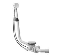 Duravit Duravit Garniture de vidage et trop-plein Quadroval Ø 9 cm, pour douche + baignoire, chrome Quantité:1