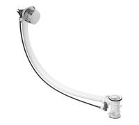 Duravit Duravit Garniture de vidage Quadroval d= 5,2 cm, avec entrée de baignoire, blanc Quantité:1
