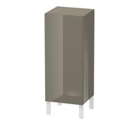 Duravit Duravit Halbhochschrank L-Cube indiv., porte droite, gris flanelle brillant Quantité:1