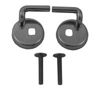 Duravit Duravit Jeu de charnières pour abattant urinoir sans frein de chute, acier inoxydable Quantité:1