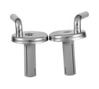 Duravit Duravit Jeu de charnières pour siège sans abaissement automatique, acier inoxydable Quantité:1