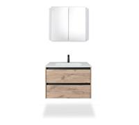 Duravit Duravit Ketho.2 Armoire miroir LED, blanc, 80x15,7x70 cm, sans prise lave-mains Quantité:1