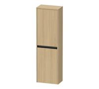 Duravit Duravit Ketho.2 Demi-colonne 40x24x132 cm, 2 portes, ouverture à droite, chêne naturel Quantité:1