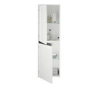 Duravit Duravit Ketho.2 Demi-colonne 40x24x132 cm, 2 portes, raccord à droite, blanc mat Quantité:1