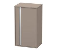 Duravit Duravit Ketho Demi-colonne 50x36x88 cm, porte droite, basalt mat Quantité:1
