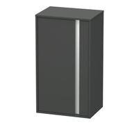 Duravit Duravit Ketho Demi-colonne 50x36x88 cm, porte gauche, graphite mat Quantité:1