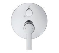 Duravit Duravit Kit de montage B.2 Mitigeur douche encastré, avec inverseur, rond, chrome Quantité:1