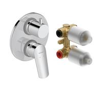 Duravit Duravit Kit de montage prêt à l'emploi n°1 Mitigeur bain encastré, 2 voies, c Quantité:1