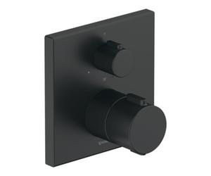 Duravit Duravit Kit de montage prêt à l'emploi UP-THM, rosace carrée, noir mat Quantité:1