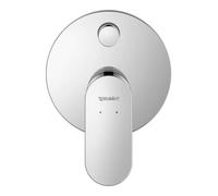 Duravit Wave kit de montage final WA4210008010 mitigeur bain à encastrer, inverseur à réarmement automatique, chromé